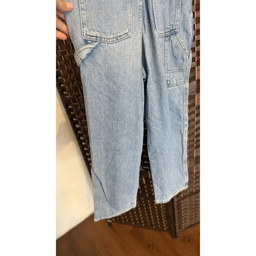 Vintage OshKosh B'Gosh Distressed Denim Overalls - Picture 6 of 9